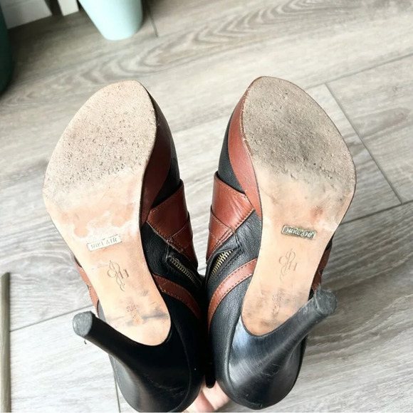 Cole Haan Carolyn Leather Heeled Ankle Boots - Picture 11 of 16